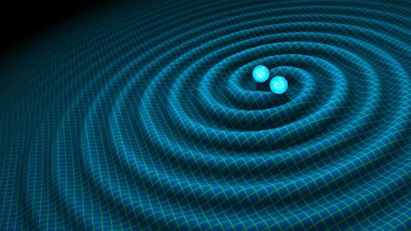两个巨大中子星猛烈对撞 引发强力引力波