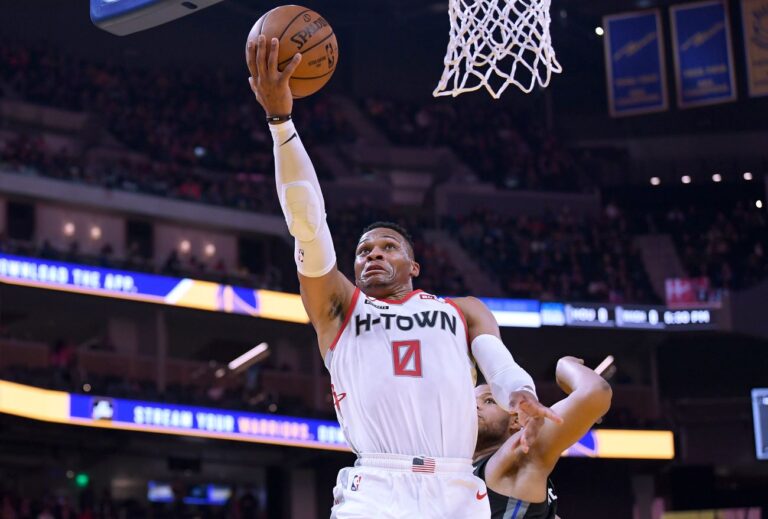 NBA威斯布魯克34分無用 火箭遭雷擊