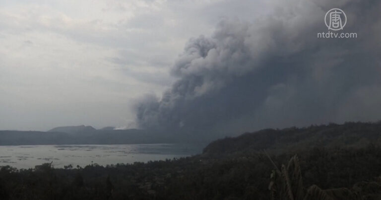 菲律賓火山噴發伴地震 將撤約45萬居民