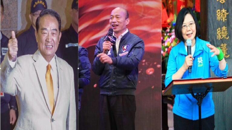 台選戰黃金週 各政黨候選人卯足全力搶攻選票