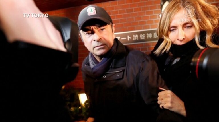 疑棄保潛逃 日產前董事長戈恩現身黎巴嫩