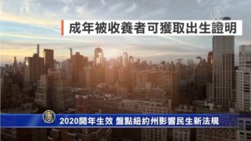 2020開年生效 盤點紐約州影響民生新法規