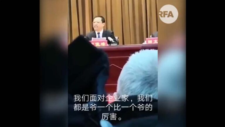 戲精？黨官痛斥下屬:再欺負民企格殺勿論(視頻)
