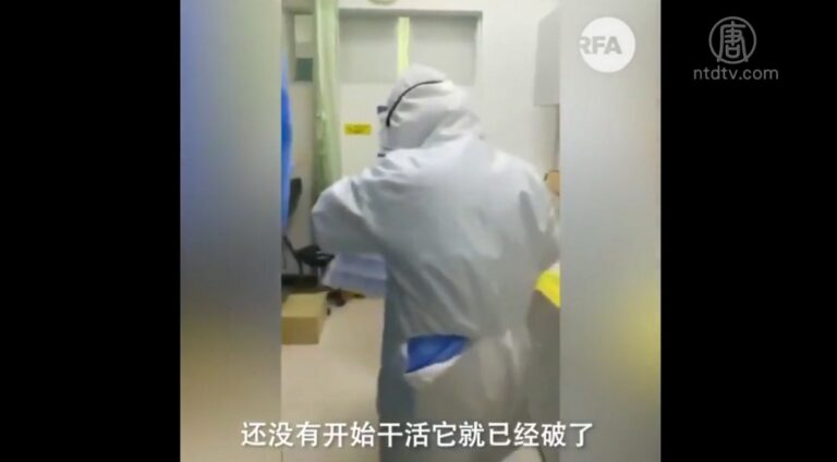 醫療用品不足 武漢醫護人員風險加大