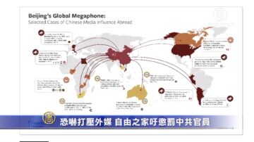 【禁聞】恐嚇打壓外媒 自由之家籲懲罰中共官員