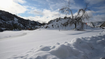 初冬降雪量可喜 加州今年供水乐观