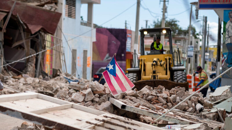 波多黎各遇百年来最强地震 全国2/3断电