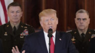 川普就伊朗袭击发表讲话