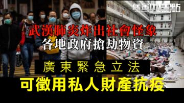 各地政府搶劫物資 廣東緊急立法可徵用私人財產抗疫【舊金山焦點】