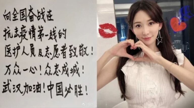 林志玲3度為防疫人員打氣 親筆手寫信曝光