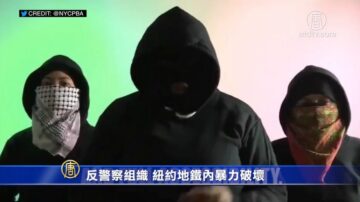 反警察组织 纽约地铁内暴力破坏