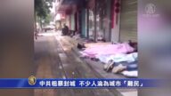 中共粗暴封城 不少人淪為城市「難民」