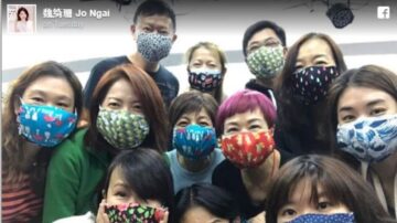 自製布口罩送醫護 魏綺珊:康復香港時代抗疫