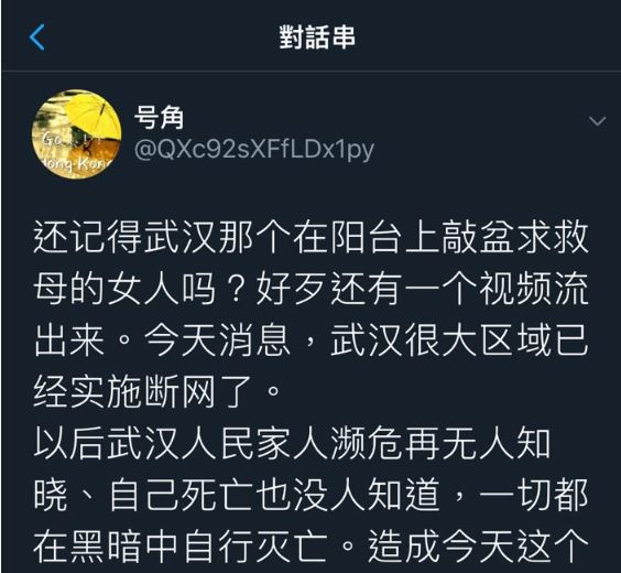 武汉强制隔离断网 中共下令黄冈孝感紧随其后