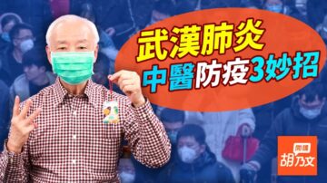 武漢肺炎暫無藥醫！預防病毒 提升免疫力是關鍵 中醫教您防疫3招！