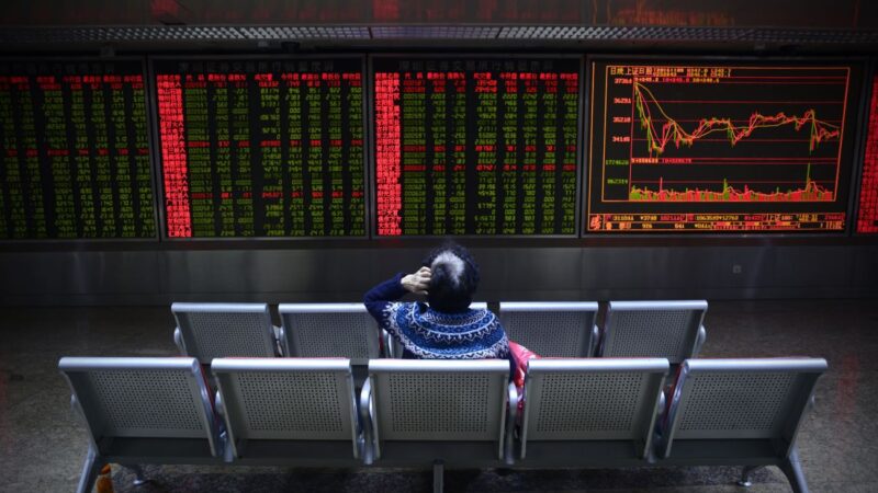 一週淨賣出417億 外資加速逃離中國股市
