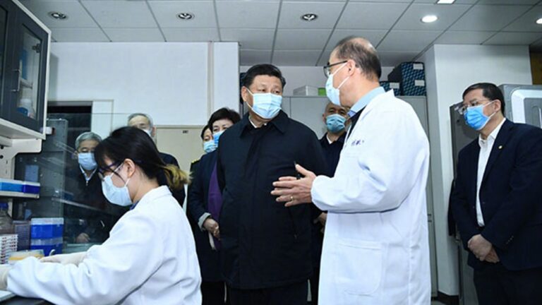 習近平2度戴口罩北京視察 拒去武漢內情曝光