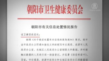 銷毀疫情文件 遼寧衛健委密令曝光