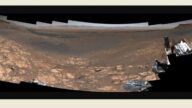 最清晰火星地貌全景照曝光 好奇號車轍清晰可見（組圖）