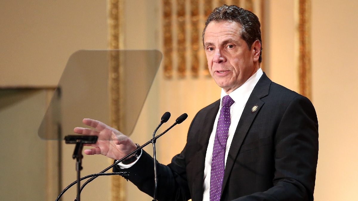 紐約州長庫默(Andrew Cuomo)。(Monica Schipper/Getty Images)