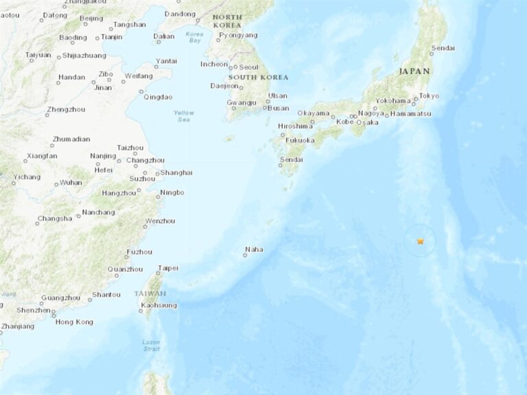 6.9強震襲日本小笠原群島 無海嘯危險