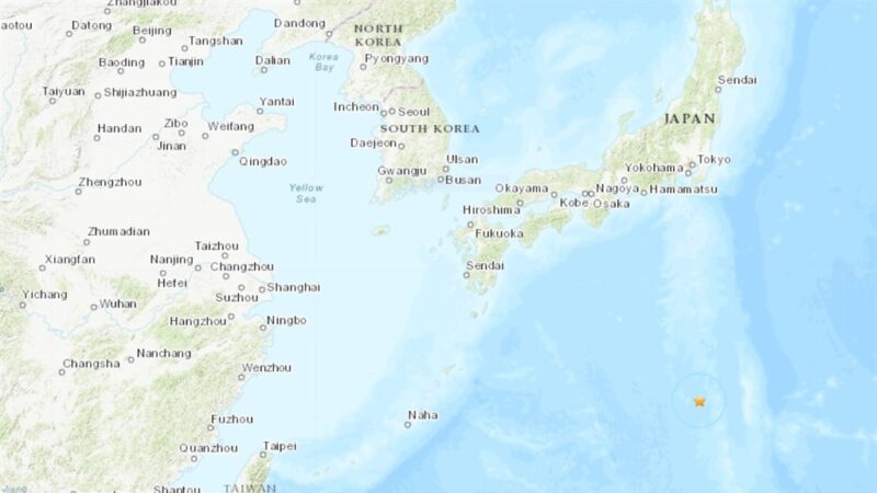 6.9強震襲日本小笠原群島 無海嘯危險