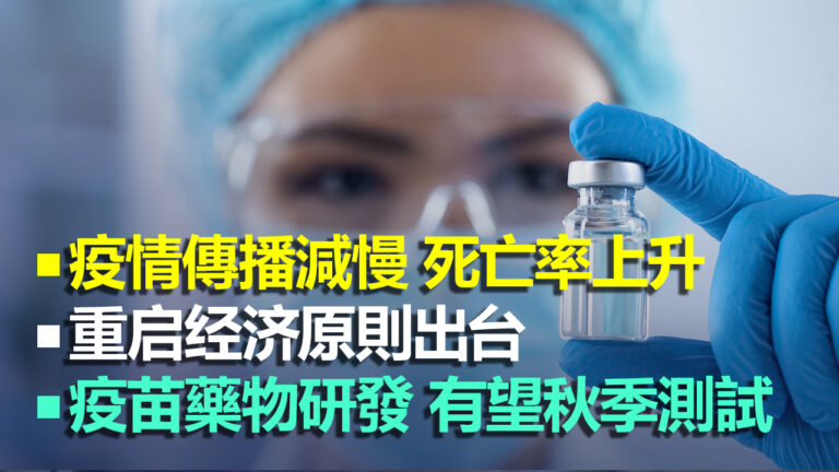 【4.28加拿大疫情更新】重新啟動經濟原則出台確保疫情控制為先