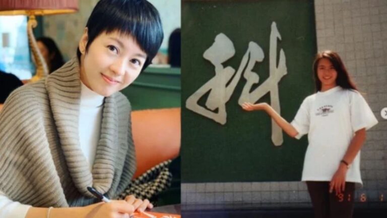 梁詠琪15歲長髮嫩照曝光 卻被女兒吐槽