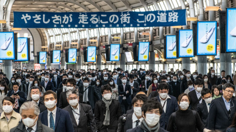 中共肺炎傳染速度加快 日本境內確診突破萬例