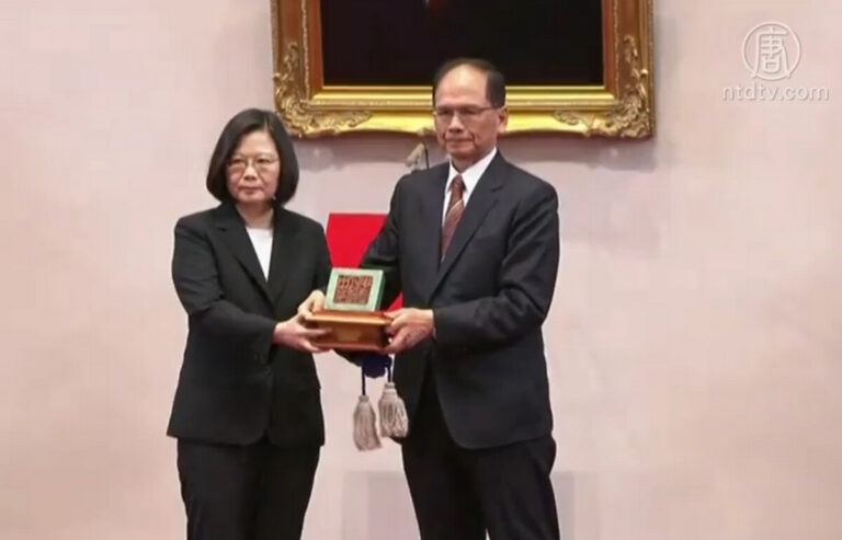 蔡英文就職連任 美國等政要祝賀