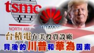 【西岸观察】台积电突然宣布在美投资设厂 为了川普和华为？