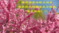 大陸鄉村法輪功學員恭賀世界法輪大法日暨李洪志大師華誕(19條)