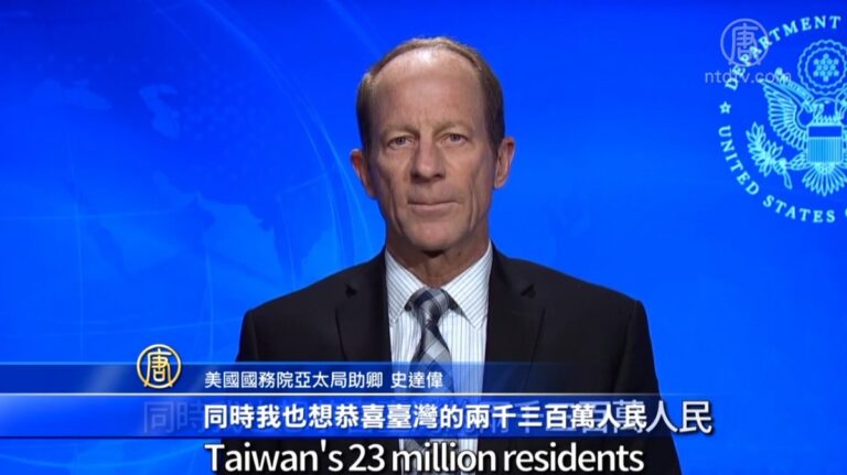 47國政要祝賀 美助卿前北約秘書長讚台民主