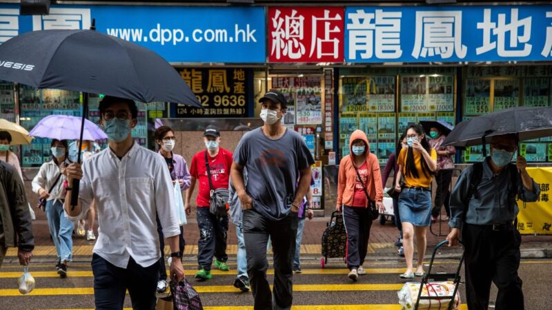 香港“黄色经济圈”连假买气旺 4天冲上亿