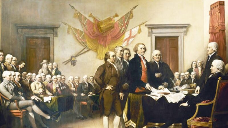 托馬斯·傑弗遜撰寫獨立宣言