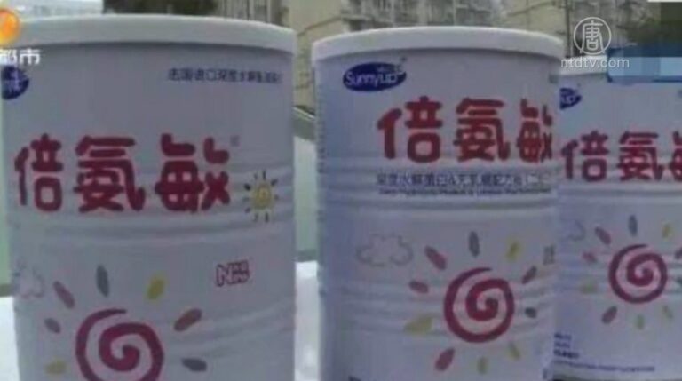 固體飲料冒充奶粉 大陸再現「大頭娃娃」