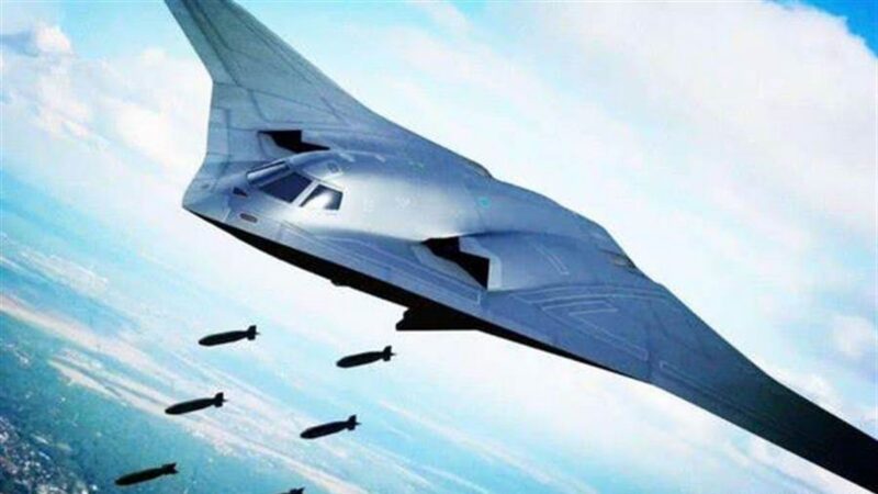 中共轰-20隐形轰炸机首飞 山寨美F-117战机