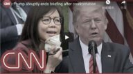 「去問中共！」 川普怒懟華裔女記者