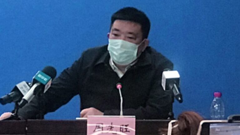 武漢前市長周先旺被查 曾指疫情瞞報責在中央