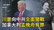 【嚴真點評】外交部大實話：川普向中共開戰 中南海措手不及