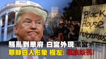 【西岸观察】白宫外出现“黑宫” 美国极左批耶稣白人形象是种族歧视