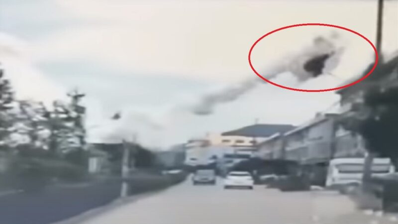 浙江槽罐车爆炸 车架冲上天 波及200多间民房(视频)