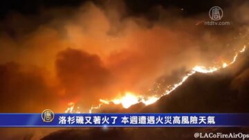 洛杉磯又著火了 本週遭遇火災高風險天氣