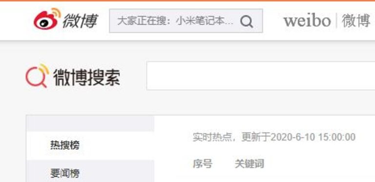 陸媒揭微博熱搜榜可用錢買 牆內明星又愛又恨