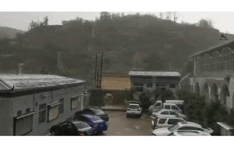 陝西再遭冰雹襲擊農作物受損 網友嘆:災禍異象齊至
