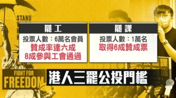 抗惡法！港人三罷公投 市民：這一刻要出來