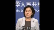 華春瑩承認中共在推特放五毛 49秒發言眨眼55次