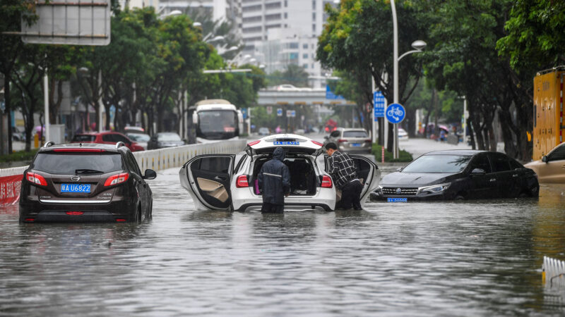 中国南方豪雨近180万人受灾 已知9死5失踪
