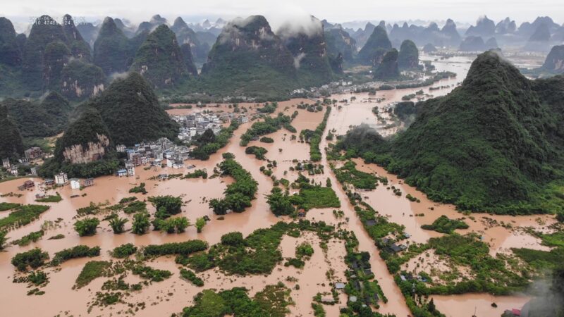 中國多省大暴雨來襲 南方恐現超預警洪水