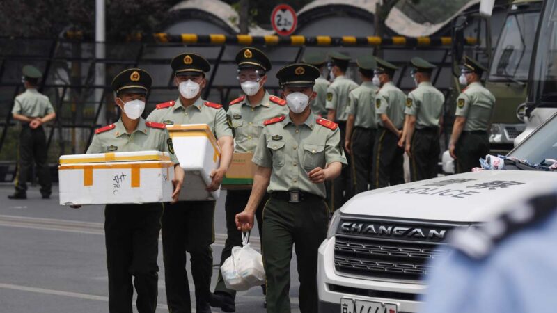 北京疫情严重 当局新词维稳:46人“咽试子阳性”